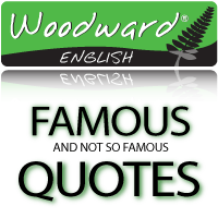 Woodward English Quote