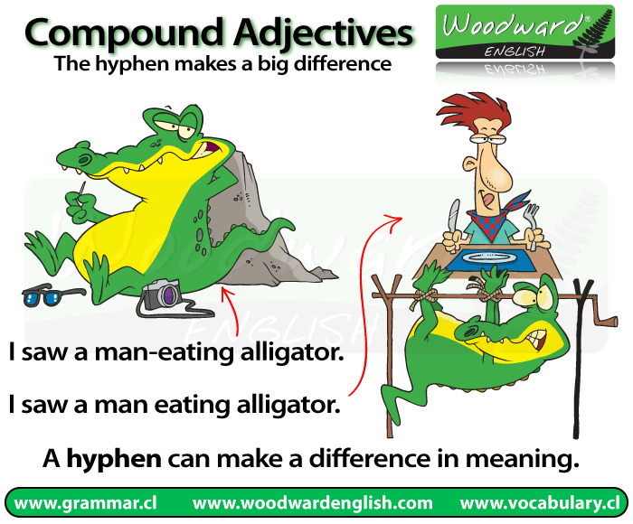 Compound Adjectives - The hyphen makes a difference