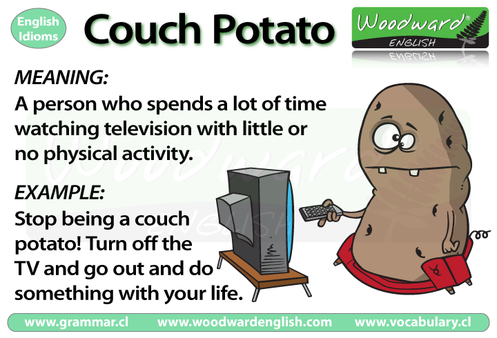 Couch Potato – English Idiom Meaning