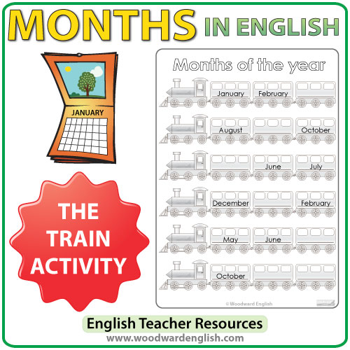 months-in-english-train-worksheet-woodward-english