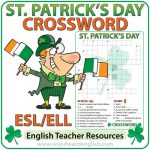 Saint Patrick's Day Crossword in English