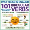 101 Irregular Verbs – Past Tense in English Woodward English