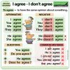 I agree - I don't agree - How to use the verb TO AGREE in English.