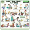 Daily Routines - Past tense in English