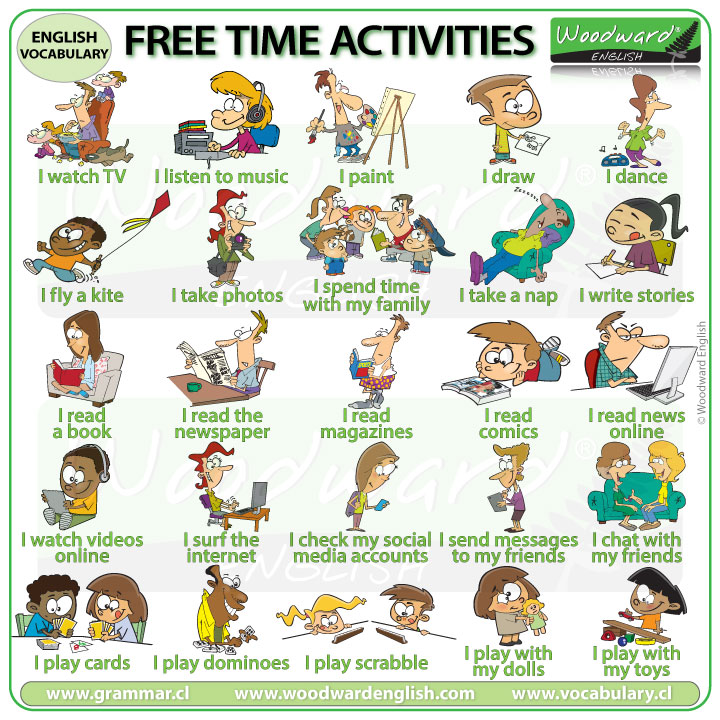 free time activities essay 300 words