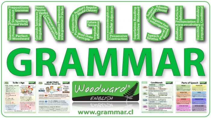 English grammar lessons by Woodward English