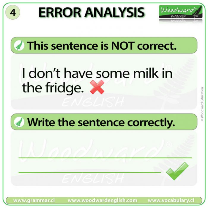 English Error Analysis 4 - Woodward English