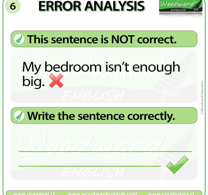 English Error Analysis 6