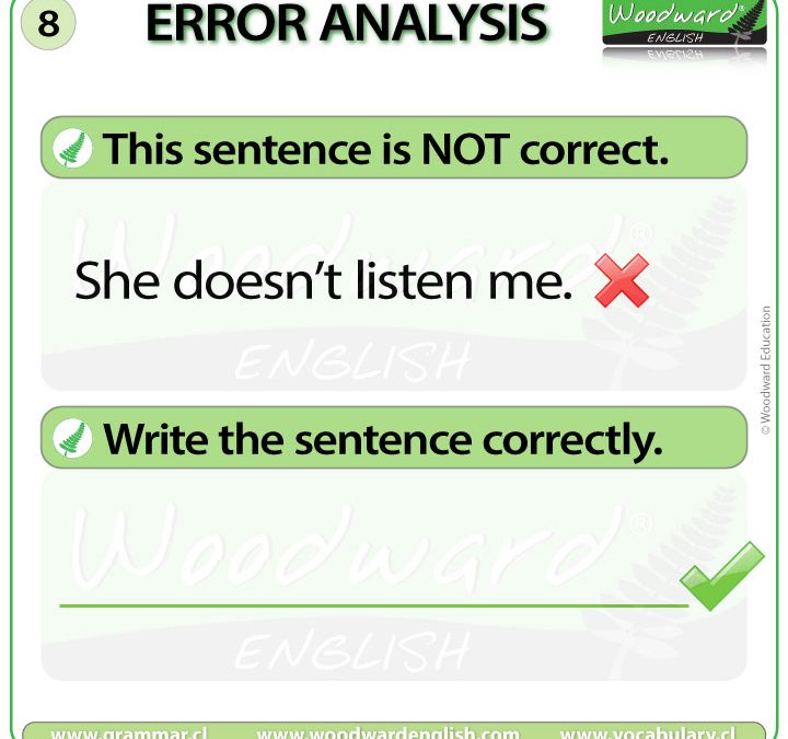 English Error Analysis 8