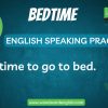 Bedtime phrases and sentences - Learn English Speaking with Woodward English