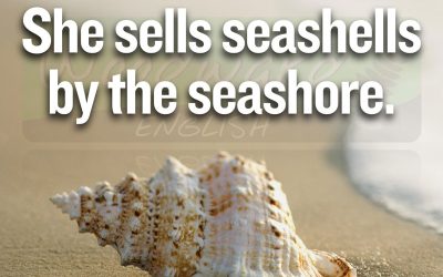 She sells seashells by the seashore