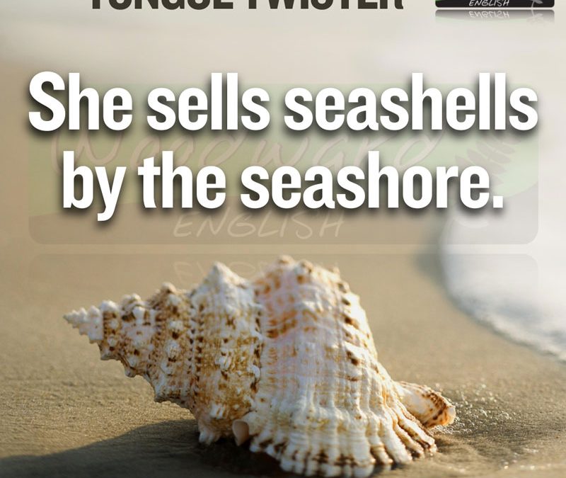 She sells seashells by the seashore