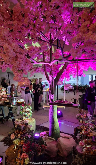 Pullman Auckland Cocktail Party - Pink Tree - New Zealand - NZCreatorCon 24