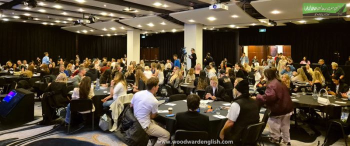 NZCreatorCon 2024 Conference room filled with New Zealand's Top Content Creators and Influencers