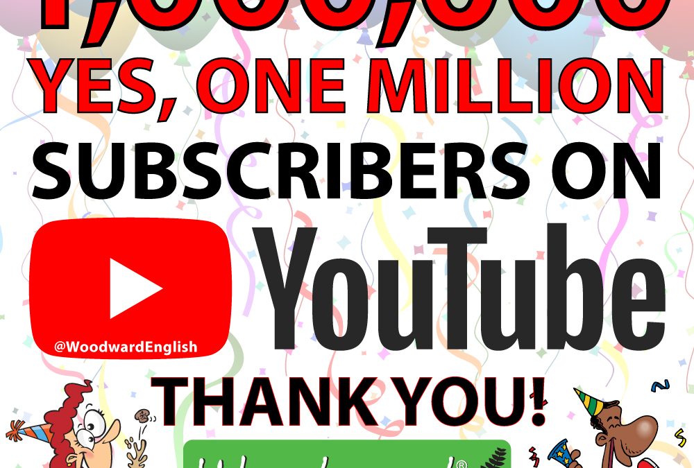 1 Million Subscribers on YouTube