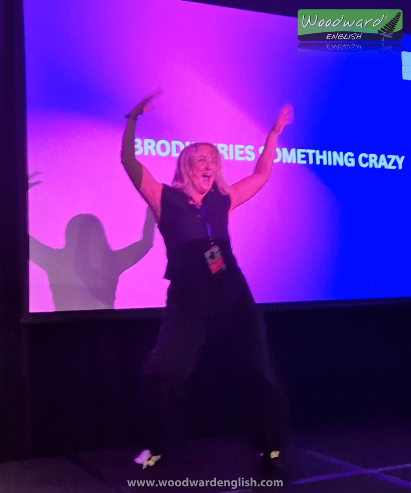 Brodie Kane with her Energy Dance at NZCreatorCon 2025