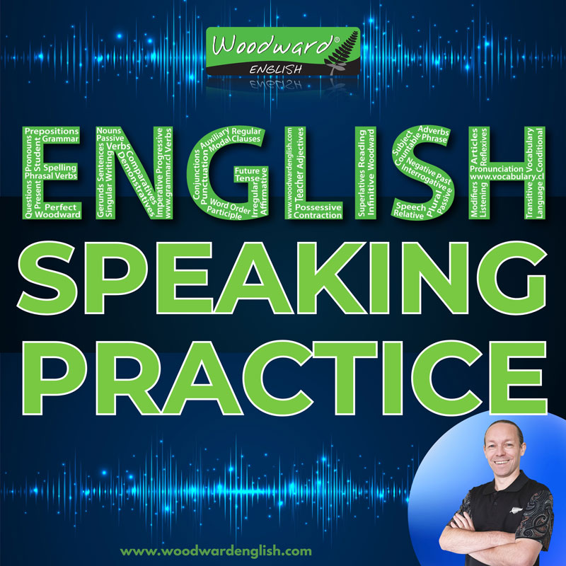 English Speaking Practice on Spotify with Woodward English